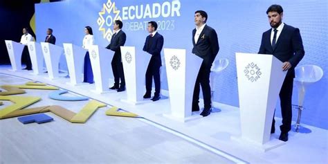 debate presidencial 2023 ecuador